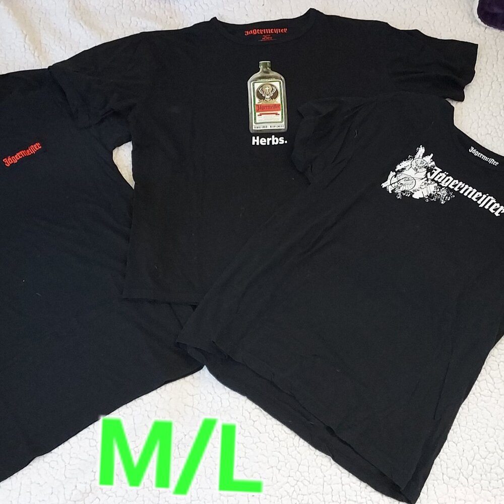 3 Women's Jager shirts Size M/L
